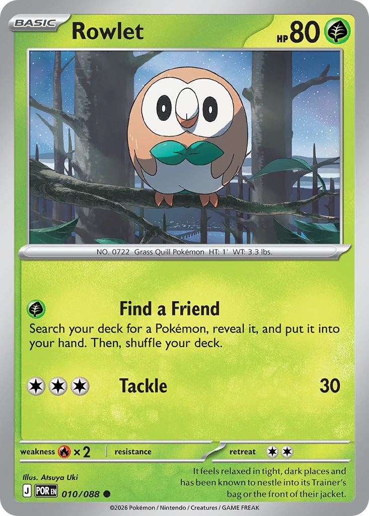 Rowlet — Perfect Order