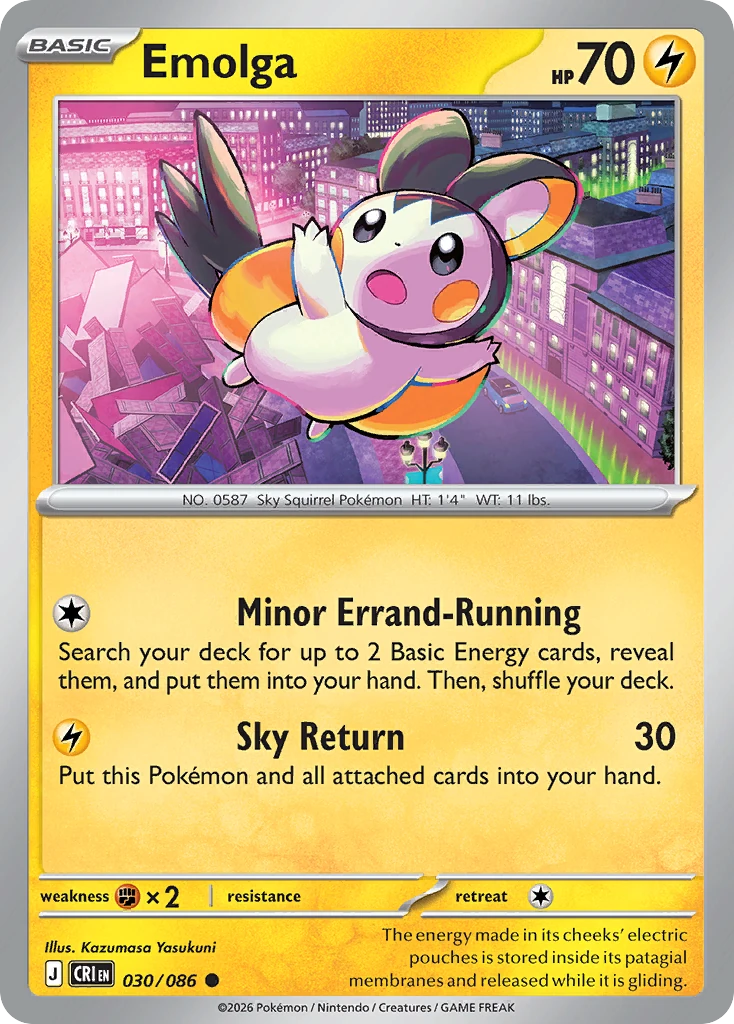 Emolga — Chaos Rising